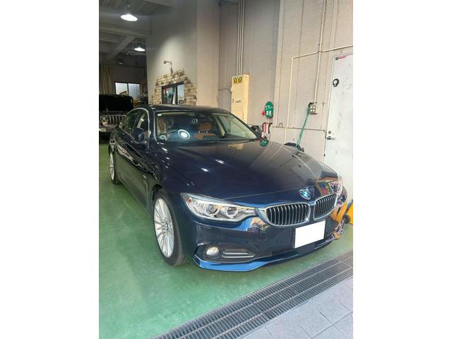 ＢＭＷ　４シリーズ　エンジン関連修理・車検整備・鈑金塗装、新車・中古車販売もお任せ下さい！品川区・目黒区・港区・大田区・世田谷区・渋谷区・川崎市・武蔵小杉・江東区・豊洲、他地域のお客様も大歓迎です！！