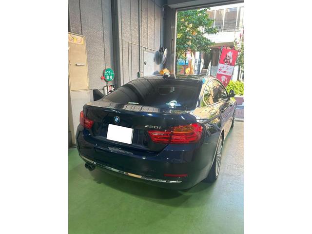 ＢＭＷ　４シリーズ　エンジン関連修理・車検整備・鈑金塗装、新車・中古車販売もお任せ下さい！品川区・目黒区・港区・大田区・世田谷区・渋谷区・川崎市・武蔵小杉・江東区・豊洲、他地域のお客様も大歓迎です！！