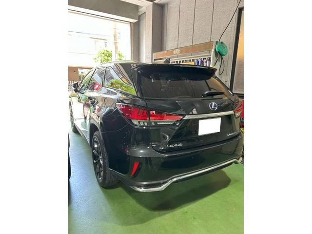 レクサス　ＲＸ　左リヤ廻り修理　車検 車検整備・鈑金塗装、新車・中古車販売もお任せ下さい！品川区・目黒区・港区・大田区・世田谷区・渋谷区・川崎市・武蔵小杉・江東区・豊洲、他地域のお客様も大歓迎です！！