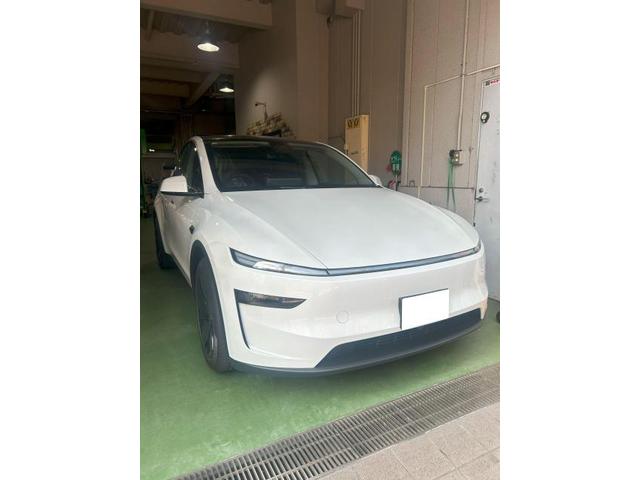 テスラ　モデルＹ　車検整備・鈑金塗装、新車・中古車販売もお任せ下さい！品川区・目黒区・港区・大田区・世田谷区・渋谷区・川崎市・武蔵小杉・江東区・豊洲、他地域のお客様も大歓迎です！！