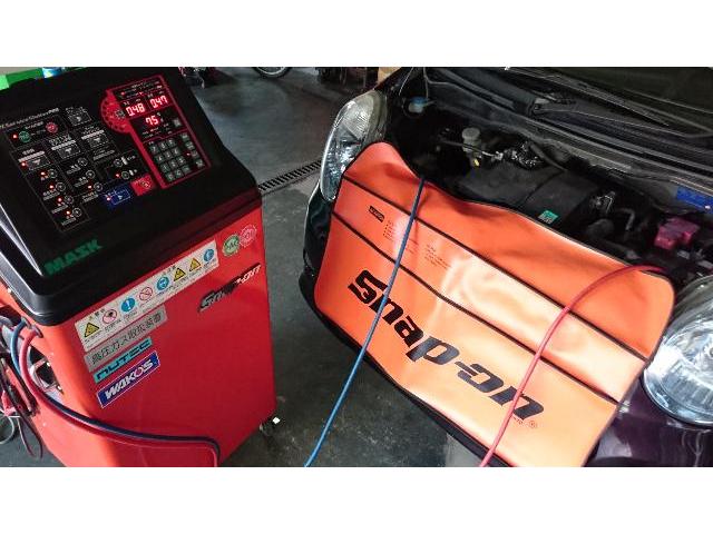 スズキ  MRワゴン Wit  MF22S  エアコン  エアコンシステム施工  豊田市のお客様