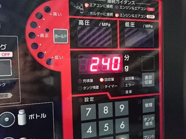 ホンダ フィット ハイブリッド  エアコン  エアコンシステム施工  岡崎市のお客様