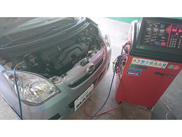 ダイハツ ミラ エアコン エアコンシステム施工