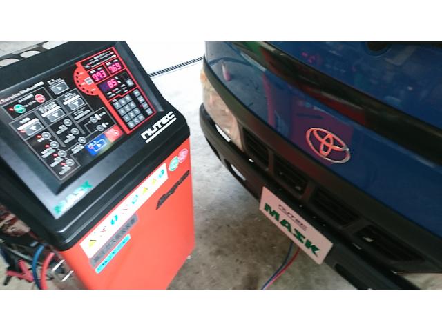 トヨタ　ダイナ　エアコン修理　　ドアガラス上がらず・・・