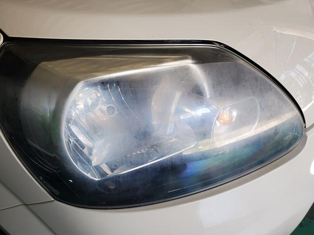 トヨタ　ポルテ　　ヘッドライトコーティング