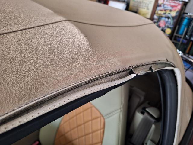 マツダ　ＮＢロードスター　幌（ソフトトツプ）交換