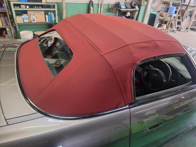 ホンダ　Ｓ２０００　幌交換　ソフトトップ交換