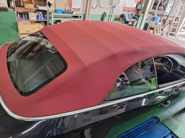 フォルクスワーゲン ゴルフカブリオレ  ゴルフ6  幌交換 ソフトトップ交換