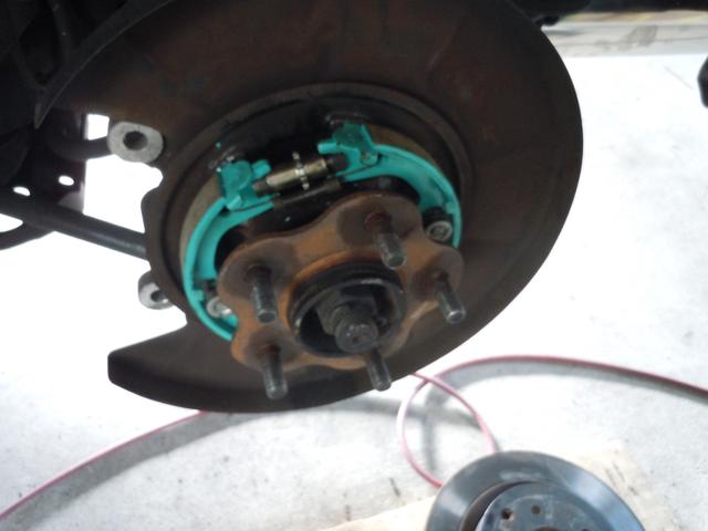 ニッサン フェアレディZ　ブレーキシュー交換