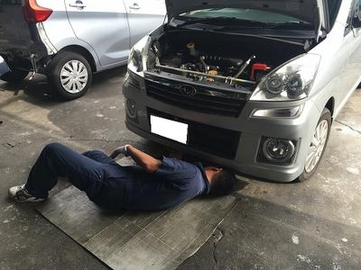 プロの整備士がメンテナンス