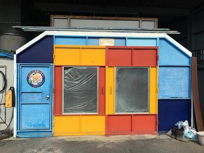 塗装ブース完備