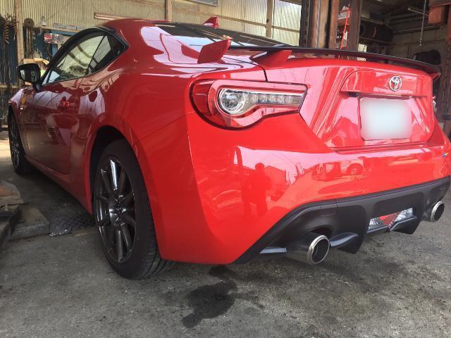 トヨタ86!BLITZ車高調ZZ-Rキターっ!群馬県みどり市大間々 トヨタ86!BLITZ車高調ZZ-Rキターっ!群馬県みどり市大間々