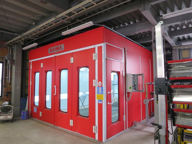 最新鋭の整備を準備しお客様の愛車をしっかり元通りに致します。