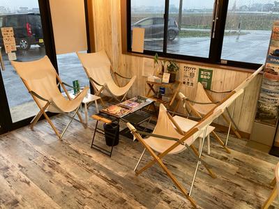 リラックスできる店内です。