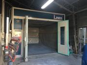 塗装ブースも完備！ホコリがのらないように最新の設備で！