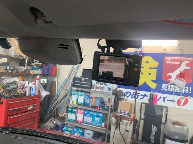 ドラレコ取付 前後カメラ スズキ スペーシア
つくば市 土浦市