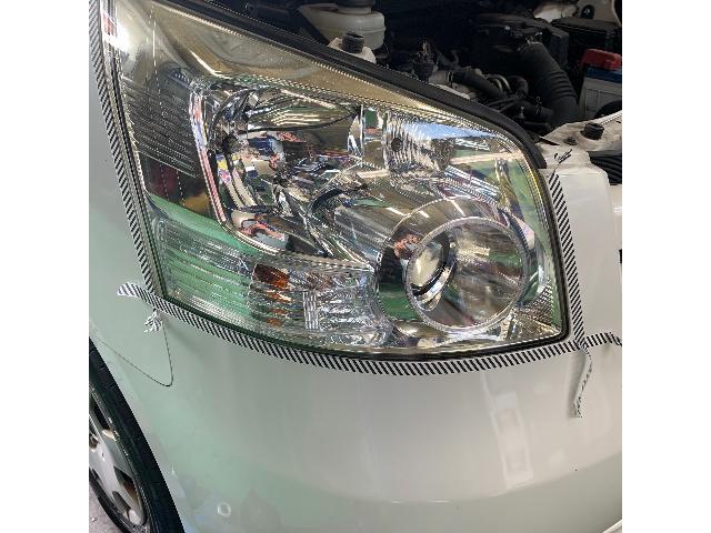 トヨタ ノア ヘッドライトクリーニング 新車の様な輝き！つくば市 土浦市