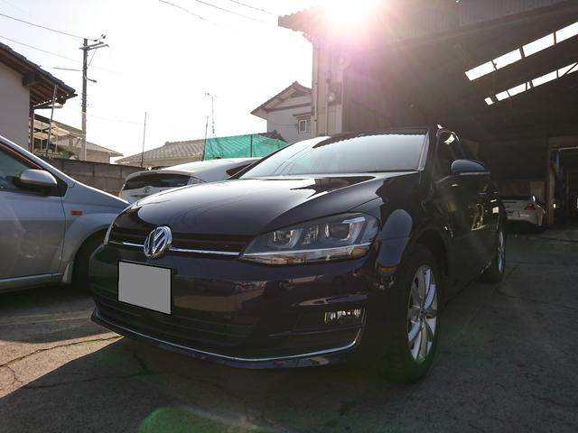 VOLKSWAGEN GOLF フォルクスワーゲン ゴルフ バンパー修理 岡山市北区西辛川450-1 ガレージトライ