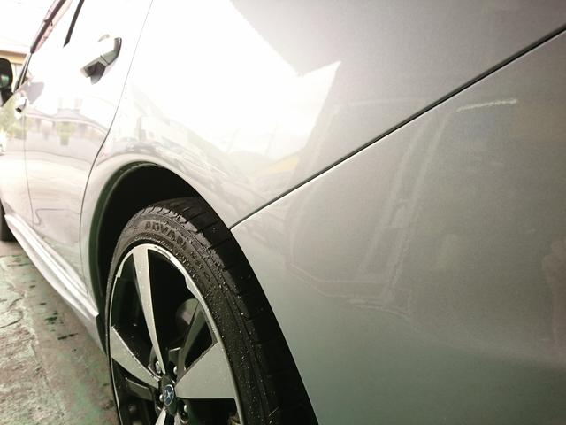 スバル　インプレッサ　GT６　リヤバンパー修理　鈑金塗装