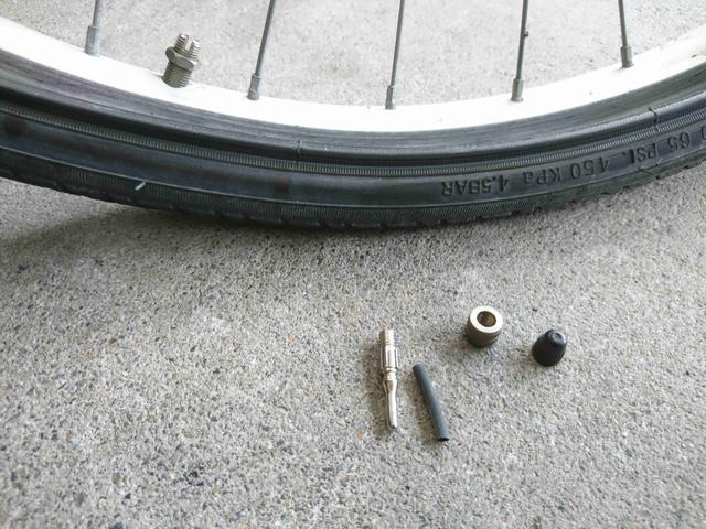 猛暑　自転車　パンク続出　ゴム管交換　久喜市　菖蒲町