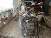 溶接機も完備しております。マフラーの穴あき修理や、板金に大活躍致します。