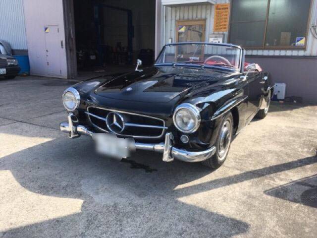 190sl スロットルリンク ワイヤー化加工 旧車 姫路 輸入車修理はガレージオシオ トルコン太郎設置店 グーネットピット