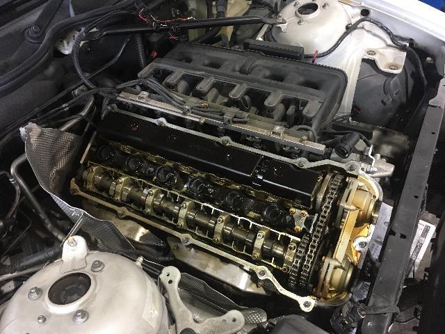 BMW E85 Z4 車検整備 水漏れ オイル漏れ修理 輸入車修理車検はガレージオシオ
