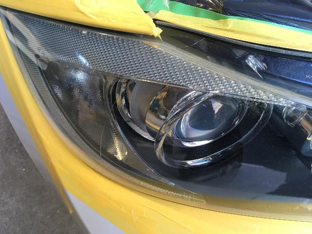 BMW E90 335ツーリング 車検整備 ヘッドライトクリーニング  コーティング 姫路の輸入車ヘッドライトクリーニングはガレージオシオまで