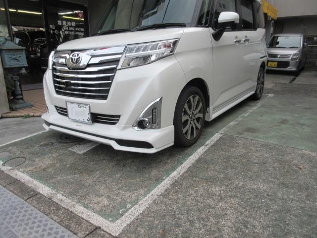 ルーミー　TRDフロントスポイラー　取付