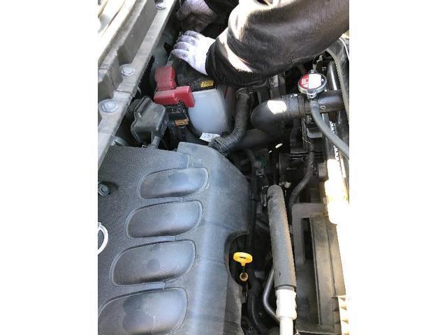 日産 セレナ C25 バッテリー交換 茨城県 筑西市 

