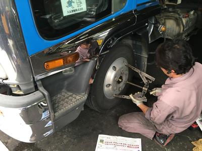 トラックの整備・車検ＯＫ！