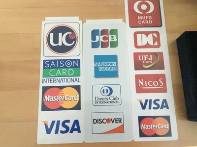 各種カードご利用できます！