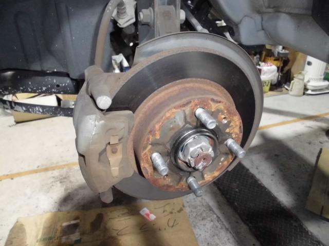 ブレーキジャダ発生