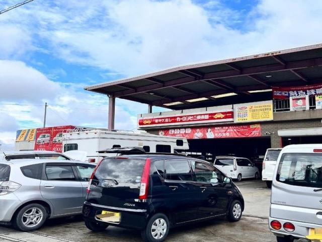 スバル　プレオ　深谷市　テールレンズ割れ交換　バンパー他キズ・へこみ直し