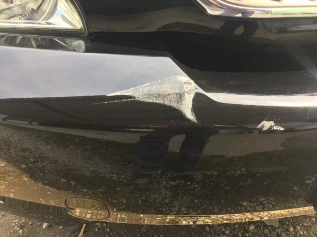 トヨタ　ハリアー　深谷市　バンパーキズ・へこみ直し　カーコンビニ倶楽部