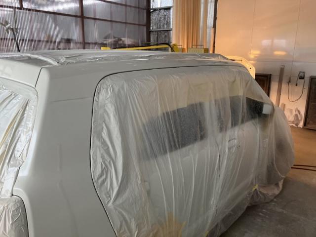 スズキ　アルト　雹害　深谷市キズ・へこみ直し　カーコンビニ倶楽部