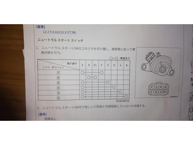 LA600Sタントカスタム　Pポジション表示されない