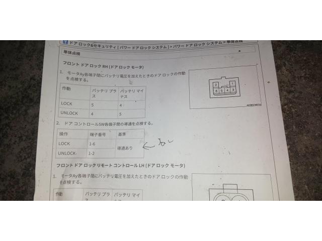 タントカスタム　運転席ドアロック効かない