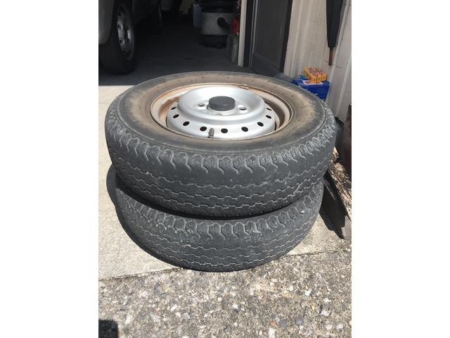 岡崎市　スズキ・キャリィトラック　タイヤ交換！