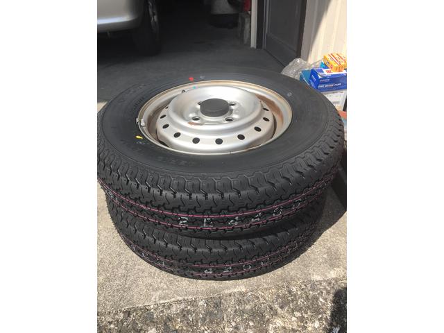 岡崎市　スズキ・キャリィトラック　タイヤ交換！