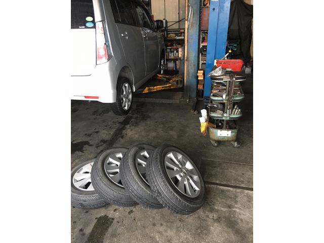 岡崎市 スズキ・ワゴンR タイヤ交換!