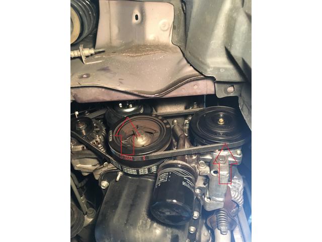 岡崎市　ダイハツ・エッセ　異音、エアコン不調！