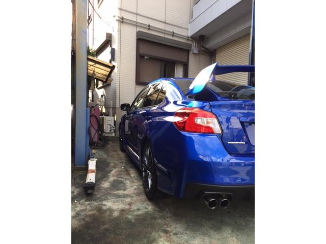 京都市北区　スバル インプレッサ WRX STI VAB ミッションオイル リヤデフオイル交換