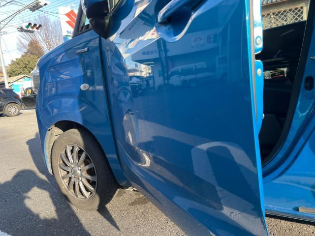 鈑金塗装　スズキ　スペーシア　ドア　傷　へこみ修理　塗装　事故　群馬　館林　ヤスマ自動車