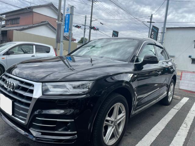 車体美化　アウディ　AUDI　Q5　手洗い洗車　群馬　館林　ヤスマ自動車
