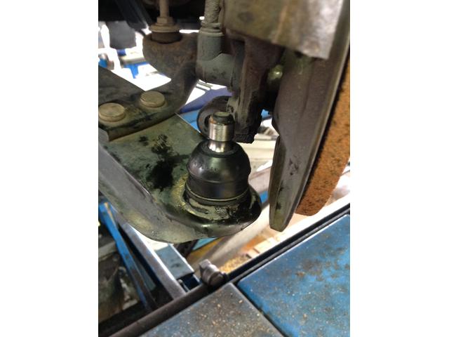 生駒市 O様 エヴリィ ロアアームボールジョイントブーツ交換