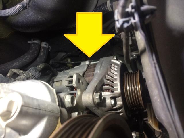 奈良市 H様 ライフ オルタネーター交換(リビルト)