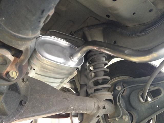 奈良市 M様 エブリィ マフラー交換