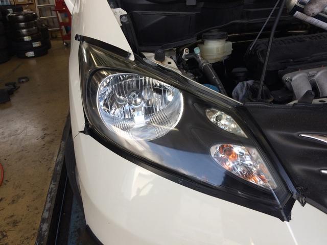奈良市　Ｏ様　フリード　ヘッドライトレンズクリーニング