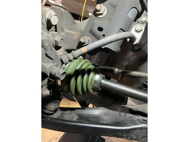 ダイハツ　タントエグゼ　サスペンション・足回りパーツ取付 フロントドライブシャフトブーツ・アウター簡易タイプ交換　奈良市　大和郡山市　生駒郡　生駒市　磯城郡　木津川市